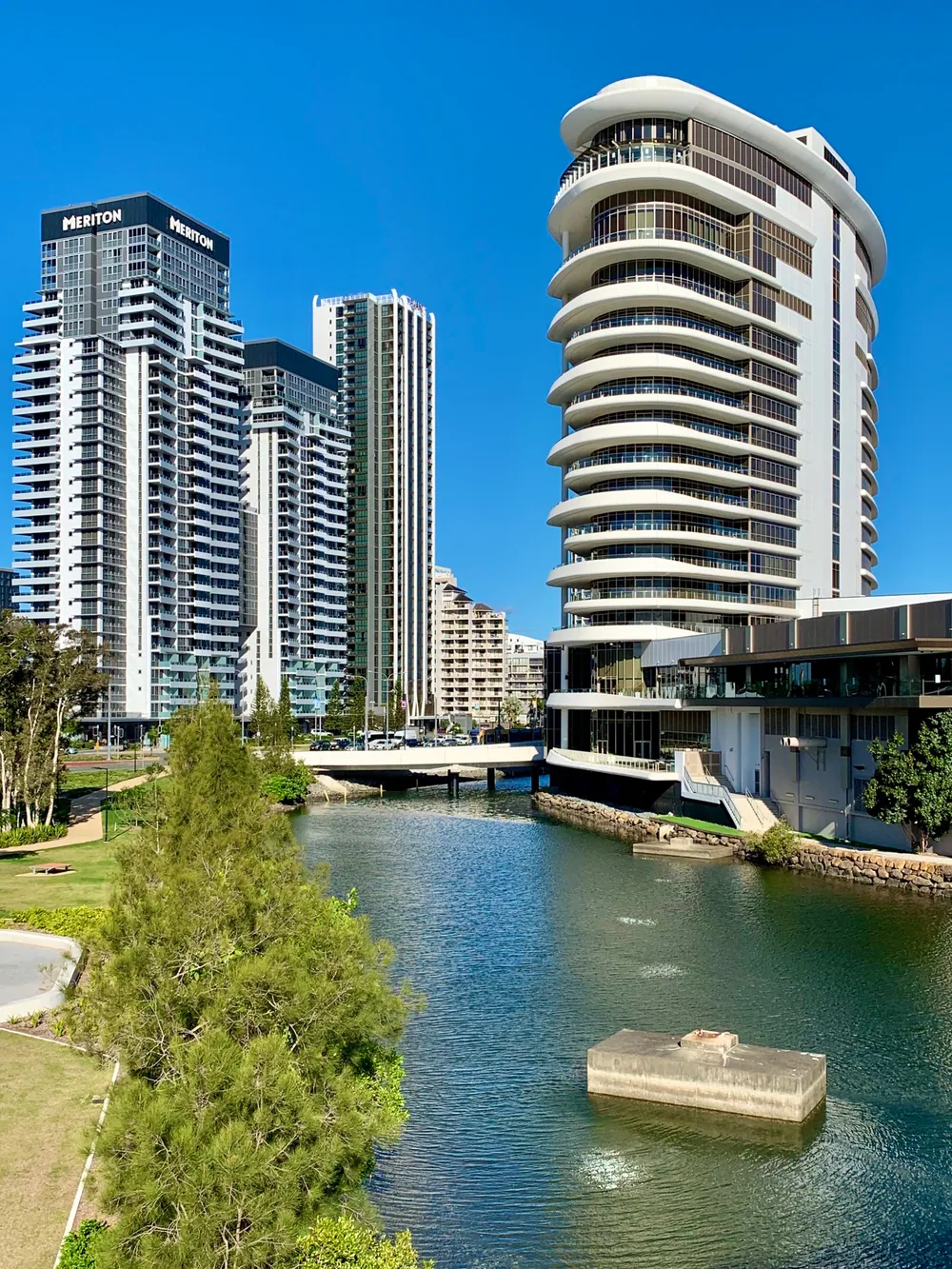 The Darling at The Star Gold Coast beside the Broadbeach canal